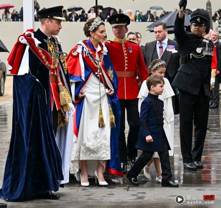 Style I 凯特王妃穿“国货”参加英国国王加冕，印花刺绣超有意义！ 更多热点 图2张